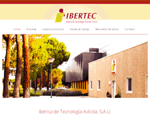Tablet Screenshot of ibertec.es